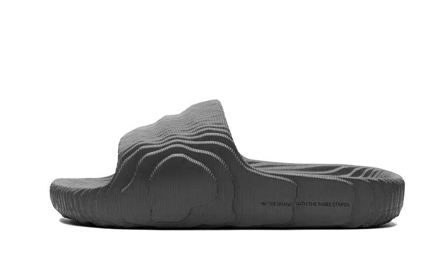 Adilette 22 Slides Grey Five VOSneakers