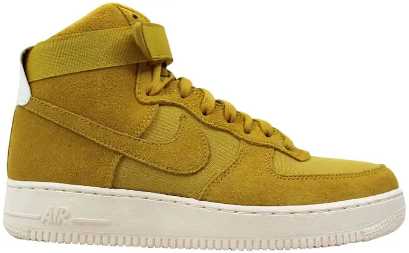 Nike Air Force 1 High '07 Suede Yellow Ochre - VOSneakers