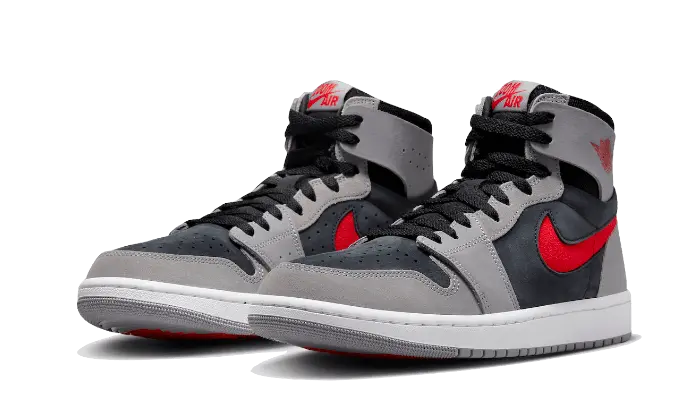 Air Jordan 1 High Zoom Air Cmft 2 Black Fire Red Cement Air Jordan