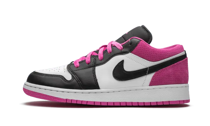 Air Jordan 1 Low Black Active Fuchsia Air Jordan