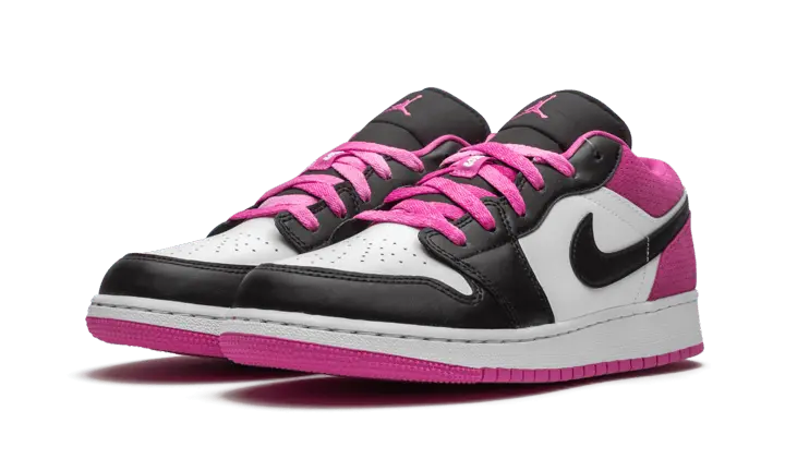 Air Jordan 1 Low Black Active Fuchsia Air Jordan