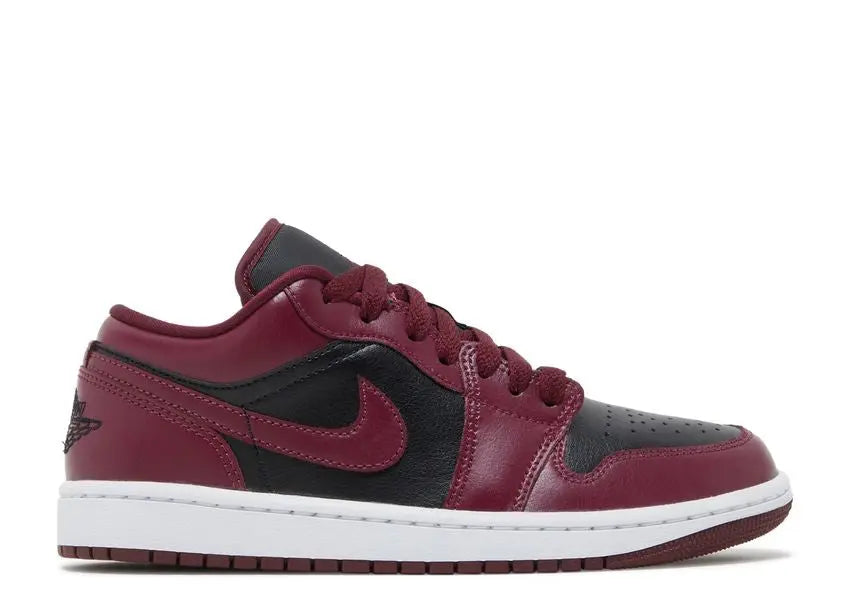 Air Jordan 1 Low Black Dark Beetroot Air Jordan