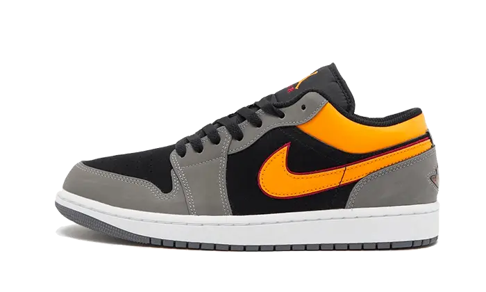 Air Jordan 1 Low Black Vivid Orange Air Jordan