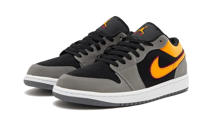 Air Jordan 1 Low Black Vivid Orange Air Jordan
