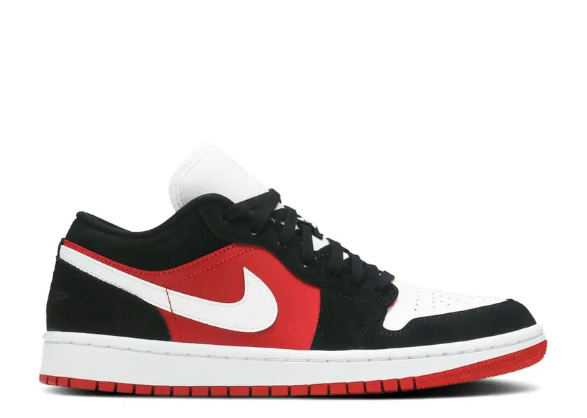Air Jordan 1 Low Black White Gym Red Air Jordan