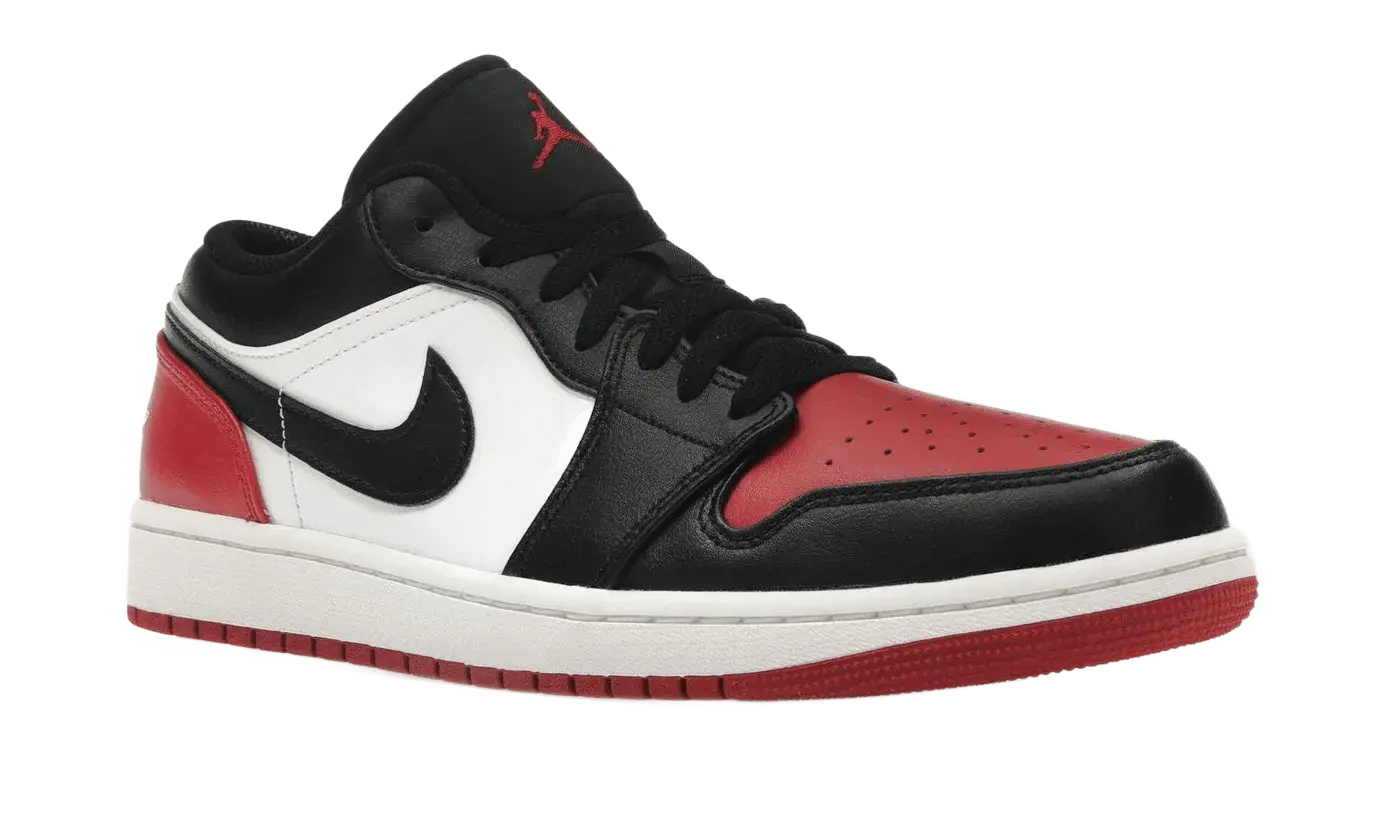 Air Jordan 1 Low Bred Toe 2,0 VOSneakers