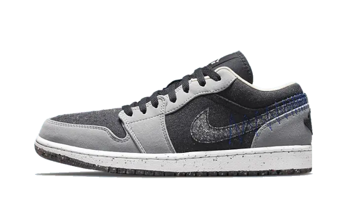 Air Jordan 1 Low Crater Black Grey Air Jordan