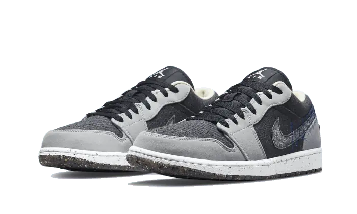 Air Jordan 1 Low Crater Black Grey Air Jordan