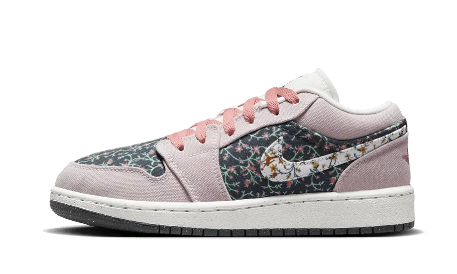 Air Jordan 1 Low Floral Canvas Air Jordan