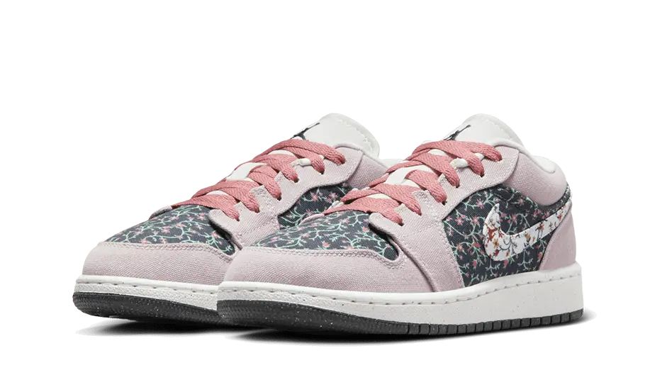 Air Jordan 1 Low Floral Canvas Air Jordan