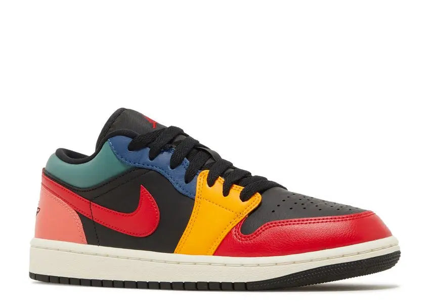Air Jordan 1 Low SE Black Multi-Color Air Jordan