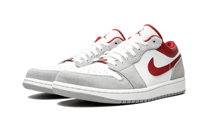 Air Jordan 1 Low SE Light Smoke Grey Gym Red Air Jordan