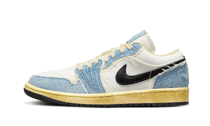 Air Jordan 1 Low SE WRMK Sashiko Denim VOSneakers