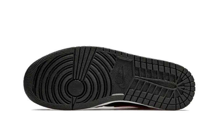 Air Jordan 1 Mid Black Chile Red White Air Jordan