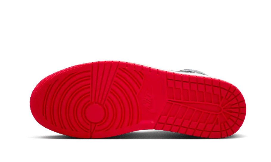 Air Jordan 1 Mid Black Grey Red Air Jordan