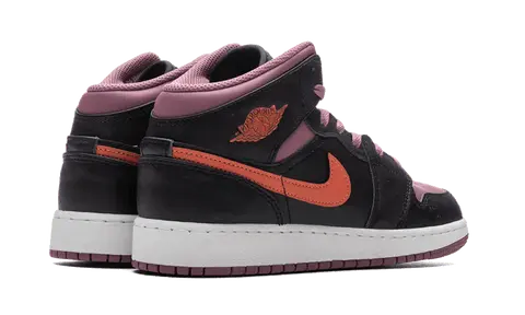 Air Jordan 1 Mid Black Sky J Mauve Air Jordan