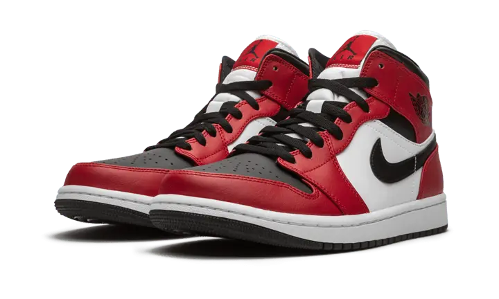 Air Jordan 1 Mid Chicago Black Toe Air Jordan