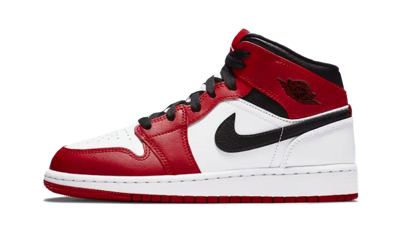 Air Jordan 1 Mid Chicago White Air Jordan