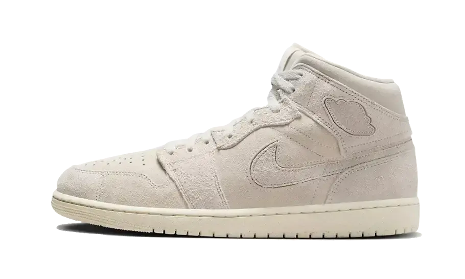 Air Jordan 1 Mid Craft Suede Ivory VOSneakers