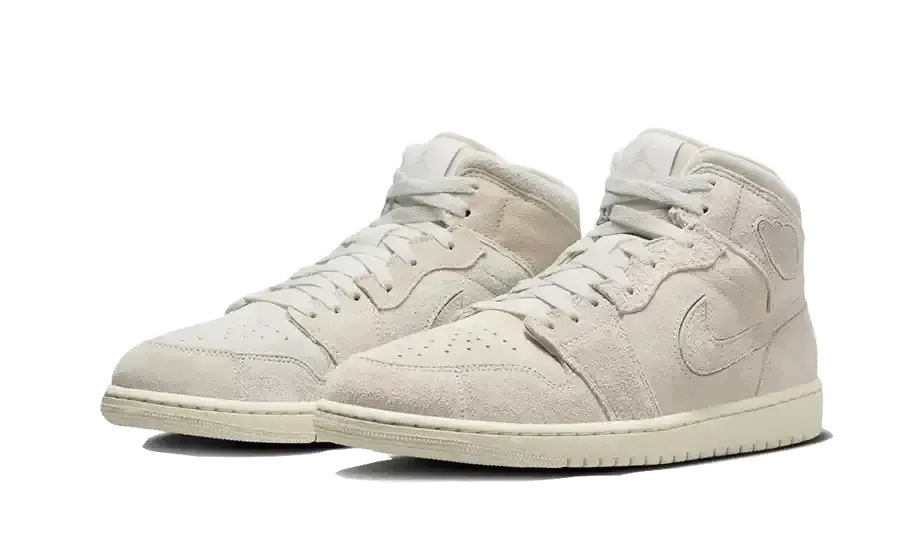 Air Jordan 1 Mid Craft Suede Ivory VOSneakers