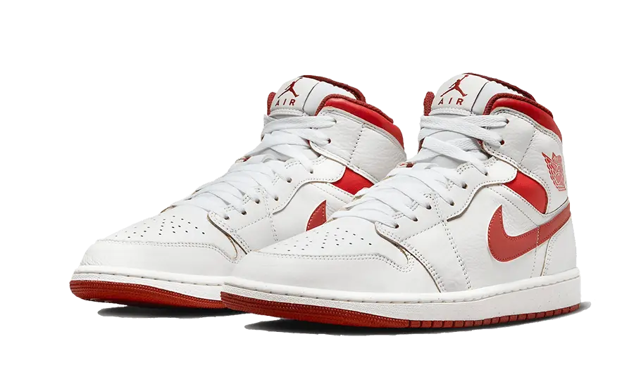 Air Jordan 1 Mid Dune Red Air Jordan