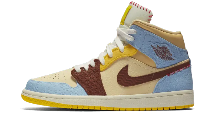 Air Jordan 1 Mid Fearless Maison Chateau Rouge Air Jordan