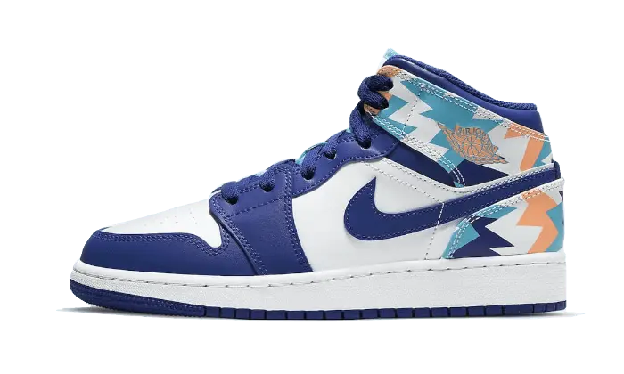 Air Jordan 1 Mid Geometric Print Air Jordan