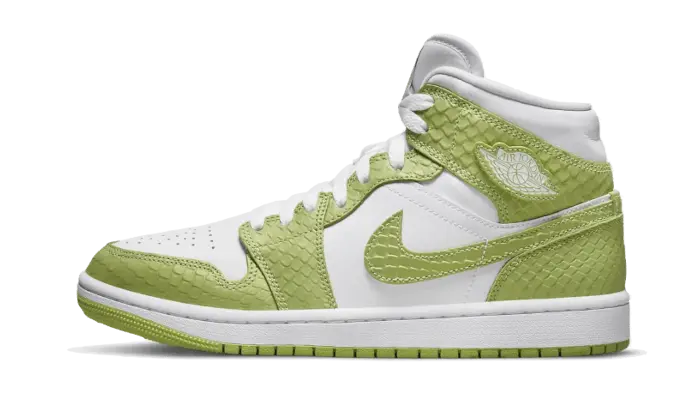 Air Jordan 1 Mid Green Python Air Jordan