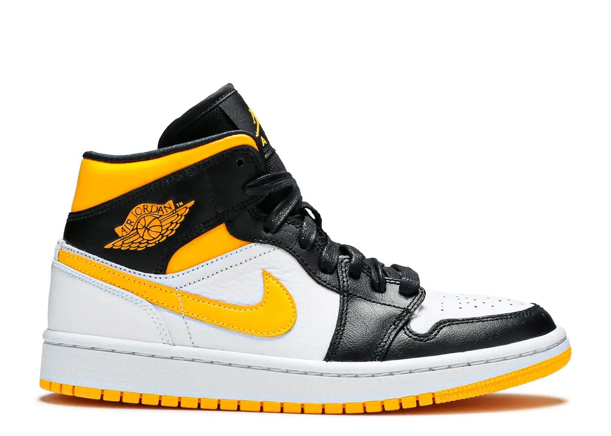 Air Jordan 1 Mid Laser Orange Black Air Jordan