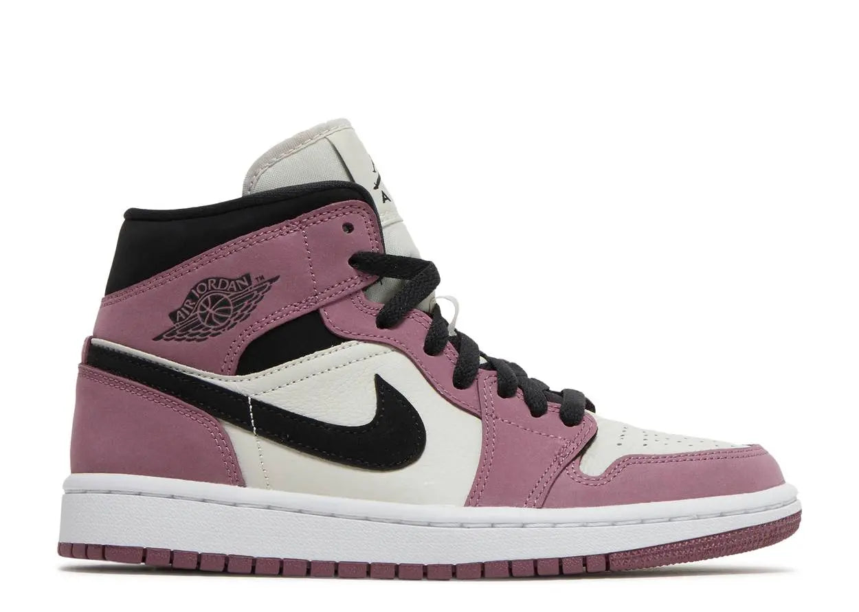 Air Jordan 1 Mid Light Mulberry Air Jordan