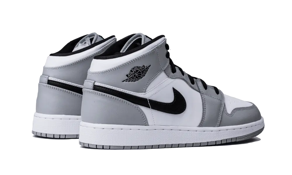 Air Jordan 1 Mid Light Smoke Grey VOSneakers