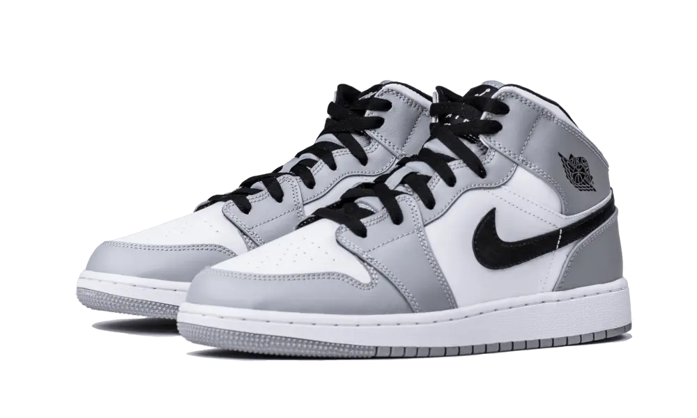 Air Jordan 1 Mid Light Smoke Grey VOSneakers