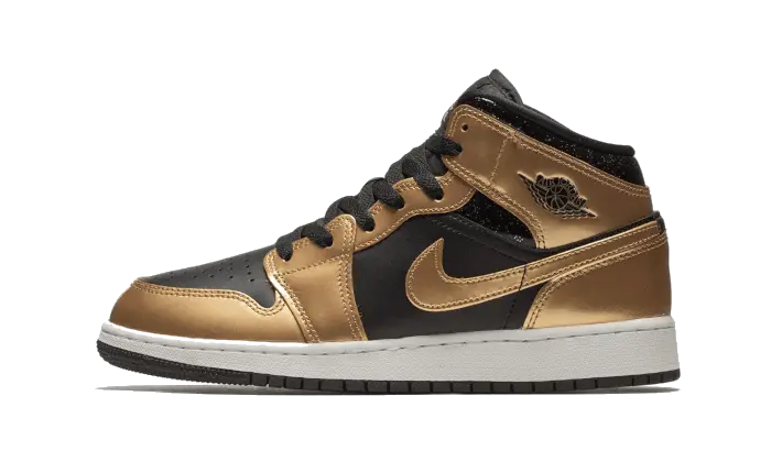 Air Jordan 1 Mid Metallic Gold Air Jordan