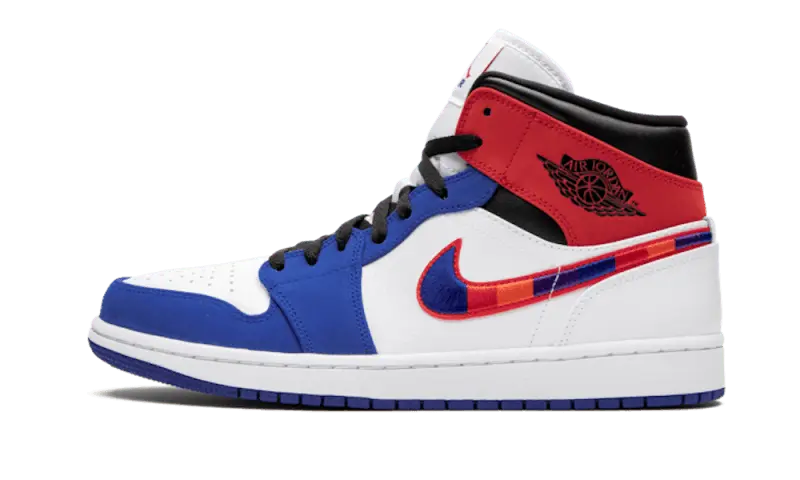 Air Jordan 1 Mid Multicolor Swoosh Air Jordan
