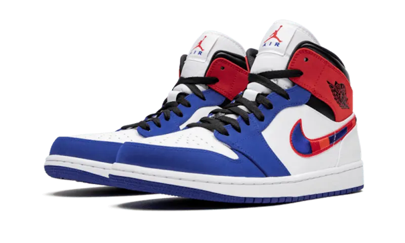 Air Jordan 1 Mid Multicolor Swoosh Air Jordan