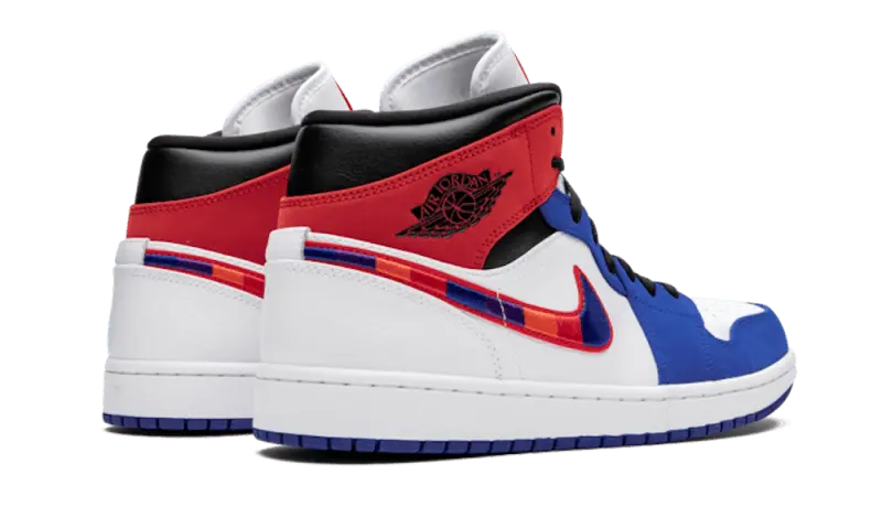 Air Jordan 1 Mid Multicolor Swoosh Air Jordan