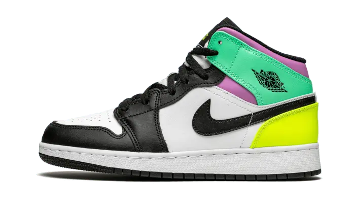 Air Jordan 1 Mid Pastel Black Toe Air Jordan