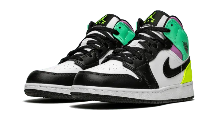 Air Jordan 1 Mid Pastel Black Toe Air Jordan