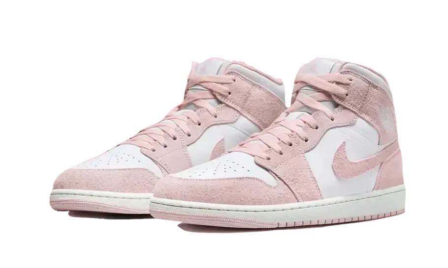 Air Jordan 1 Mid Pink Suede VOSneakers