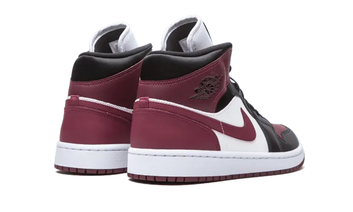 Air Jordan 1 Mid SE Black Dark Beetroot Air Jordan