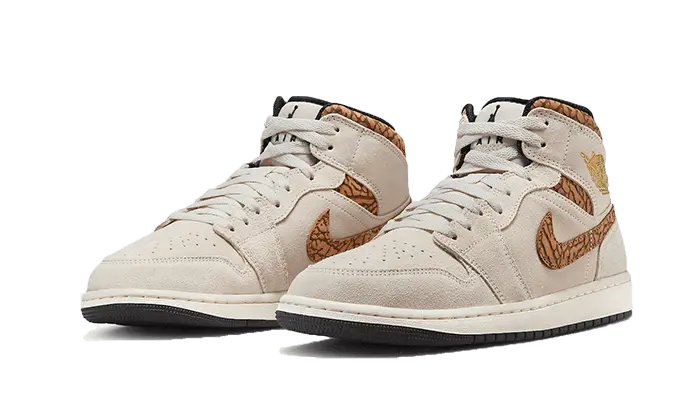 Air Jordan 1 Mid SE Brown Elephant Air Jordan
