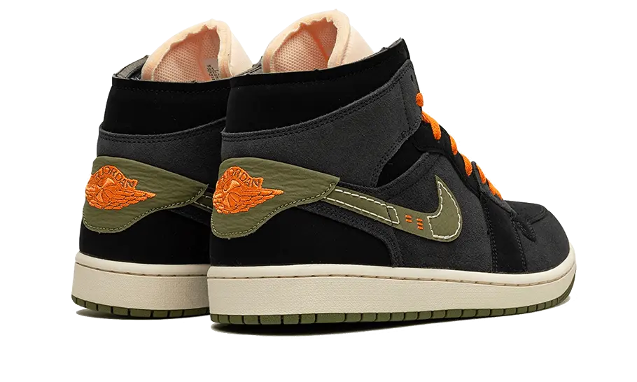 Air Jordan 1 Mid SE Craft Anthracite Light Olive Air Jordan