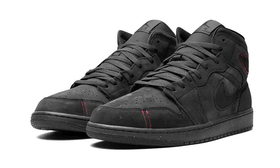 Air Jordan 1 Mid SE Craft Grey Red VOSneakers