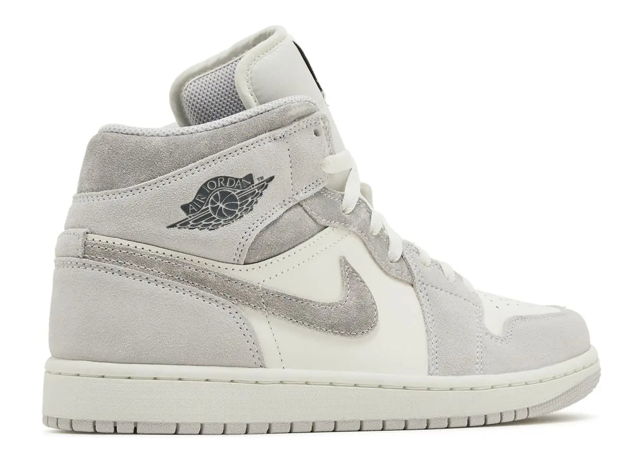 Air Jordan 1 Mid SE Neutral Grey Sail Air Jordan