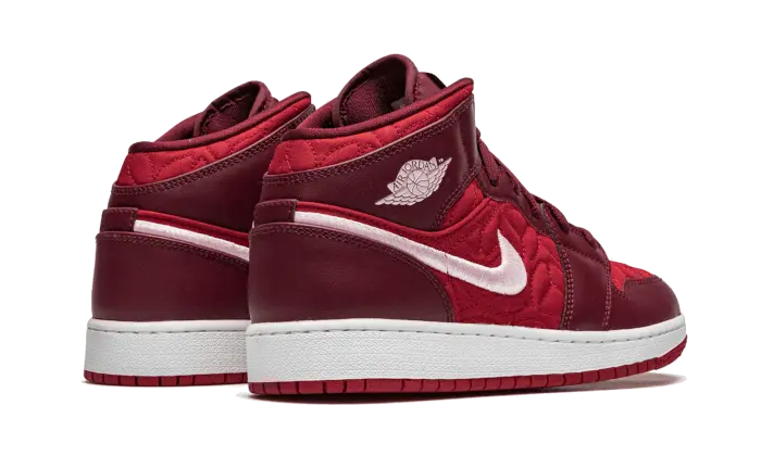 Air Jordan 1 Mid Se Red Quilt Air Jordan