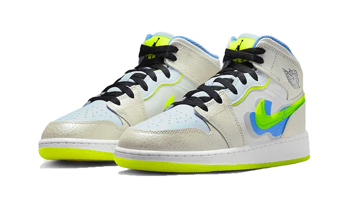 Air Jordan 1 Mid Se Warped Swoosh Air Jordan