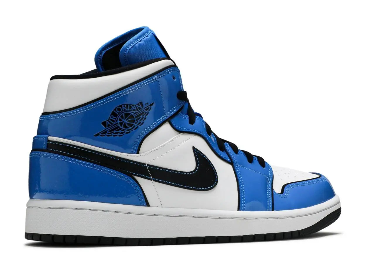 Air Jordan 1 Mid Signal Blue Air Jordan