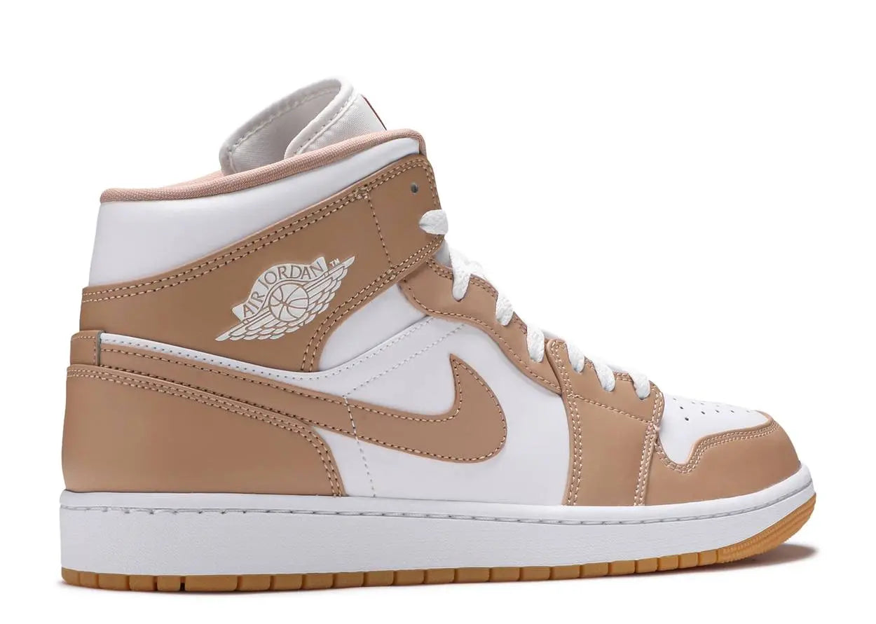Air Jordan 1 Mid Tan Gum Air Jordan
