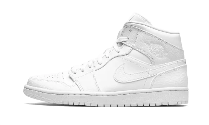 Air Jordan 1 Mid Triple White (2020) VOSneakers