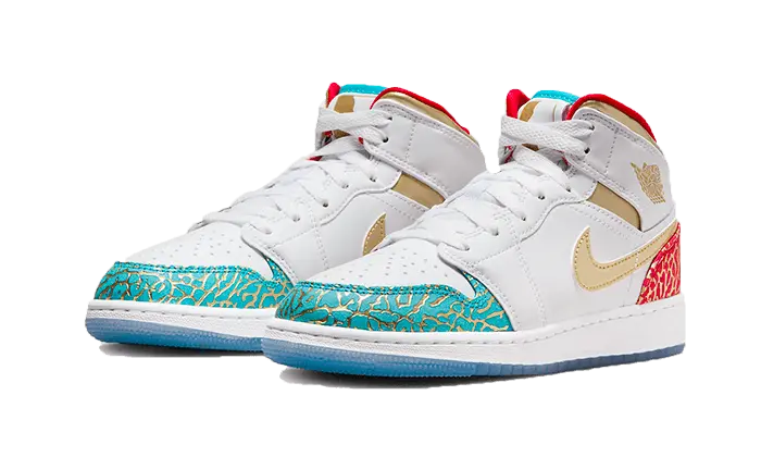 Air Jordan 1 Mid UNC to Chicago Air Jordan